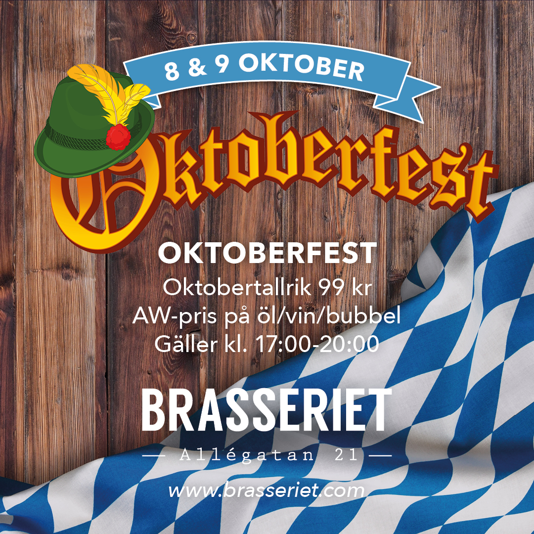 Oktoberfest på Brasseriet